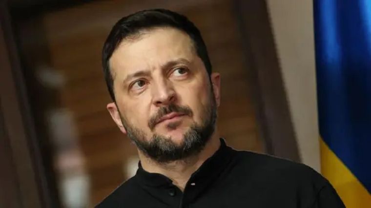 Volodymyr Zelensky dijo que un acuerdo para poner fin a la guerra en Ucrania está todavía muy, muy lejos Foto: BBC