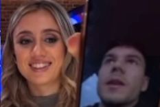 El jugador dijo presente a través de una videollamada. Foto: Captura El jugador dijo presente a través de una videollamada. Foto: Captura