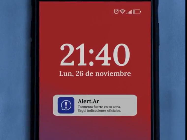 El sistema de emergencia enviará un alerta a los teléfonos en una zona de riesgo sin, aún cuando no tengan señal.
