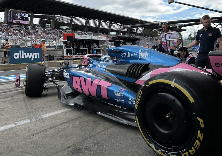 Franco Colapinto finalizó P19 en la práctica 3 del GP de Austria.