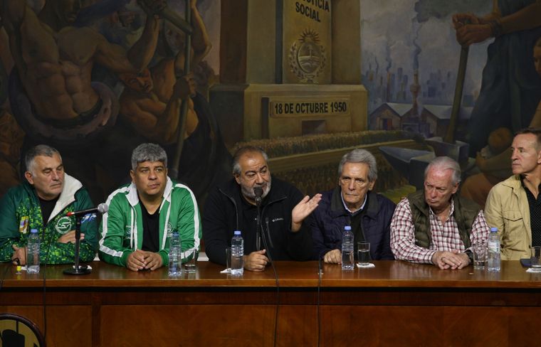 La CGT reúne al Consejo Directivo, en medio del malestar con el Gobierno y diferencias internas sobre los pasos a seguir Foto: NA