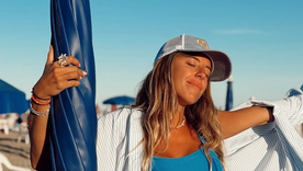 Nati Jota deslumbra en La Feliz con su estilo playero. Foto: Instagram