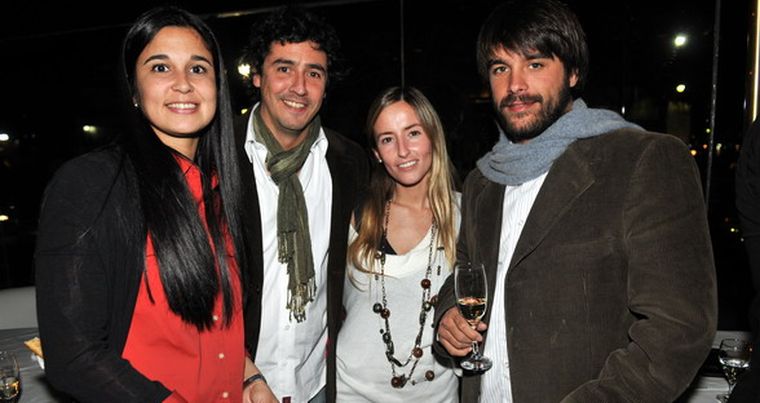 Cori Mora, Chato Rodríguez, Pilar Pose y Diego Antonini. Foto: Nacho Gaffuri / MDZ