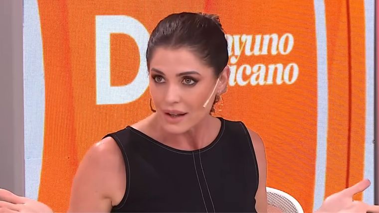 Pamela David, conductora de Desayuno Americano.