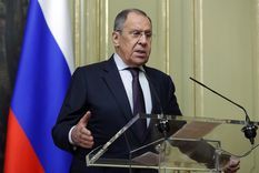 Sergei Lavrov, al frente de la delegación de Rusia que irá a Estados Unidos. Foto: Efe&nbsp;