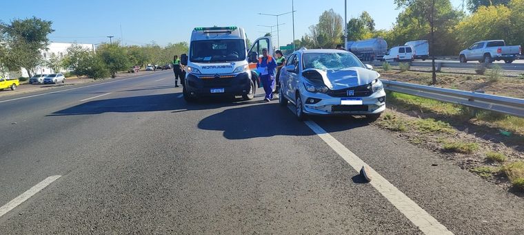 Un hombre murió al ser atropellado cuando intentaba cruzar el Acceso Sur Foto: Ministerio de Seguridad de Mendoza