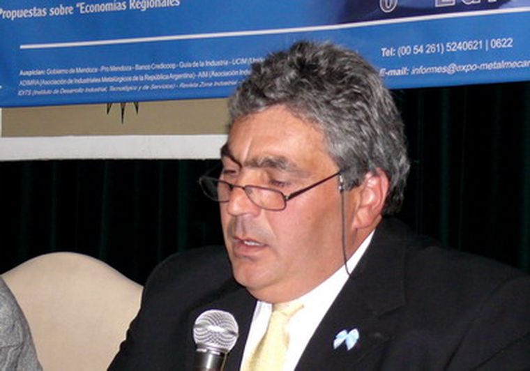 Daniel Gentili, presidente de Asinmet, encabezó la delegación local. Foto: gentileza