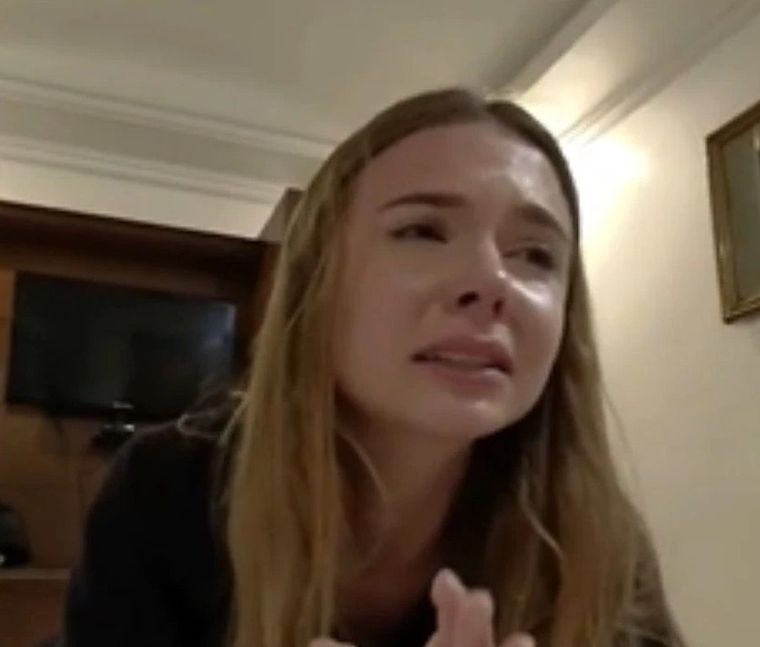 Una lituana la pasó muy mal en India Foto: Captura de pantalla