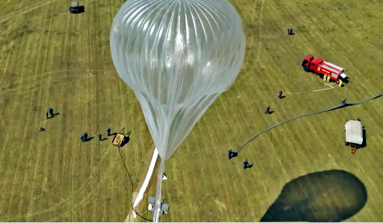 Los globos aerostáticos, en la agenda de las potencias. Foto: TDrive.