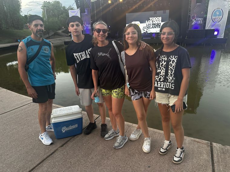 La familia Rumbo también dijo presente. La familia Rumbo también dijo presente.