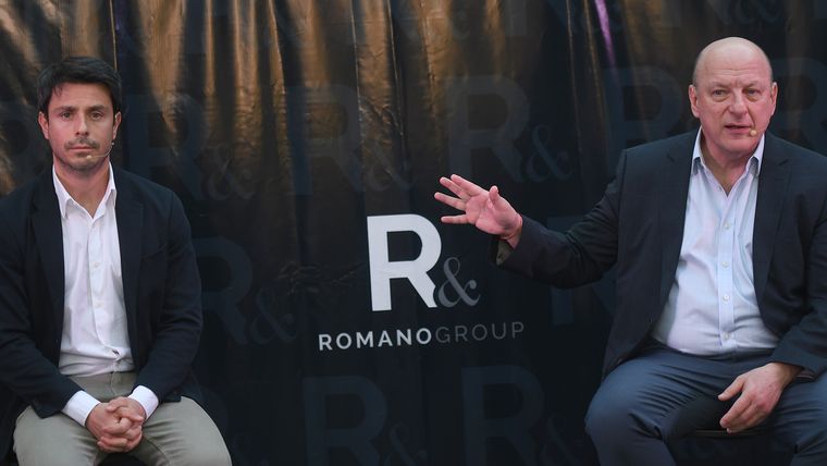 Sergio Berensztein y Alfredo Romano: la dupla protagonista de la tarde. Sergio Berensztein y Alfredo Romano: la dupla protagonista de la tarde.