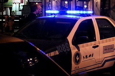 MDZol | La policía sobre la calle Araujo al 800.