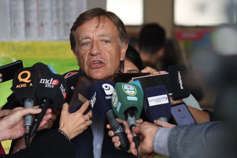 El gobernador fue durísimo contra el Gobierno luego de que el proyecto de modificación al impuesto a las Ganancias se convierta en ley Foto: Santiago Tagua /MDZ