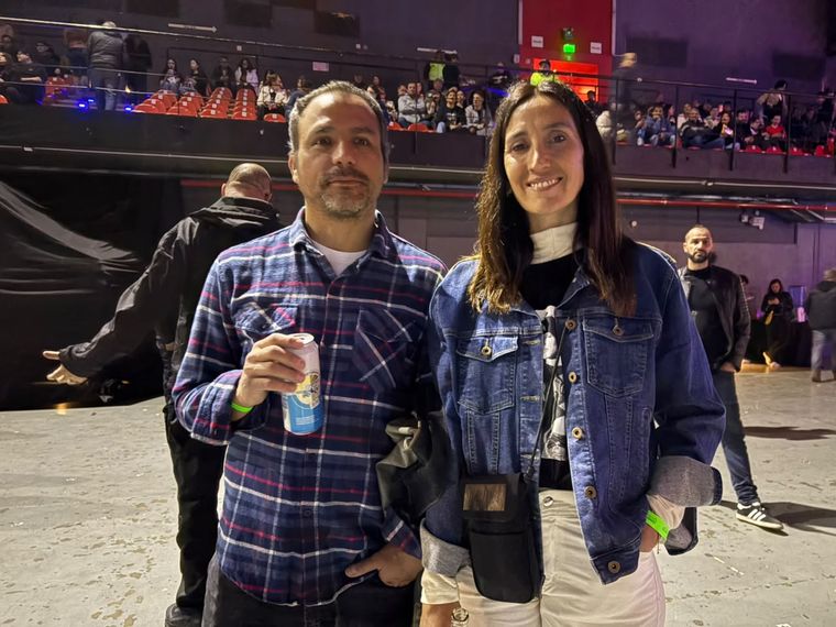 Dario Herrera y Celina Alvarez. Foto: Maru Mena. Dario Herrera y Celina Alvarez. Foto: Maru Mena.