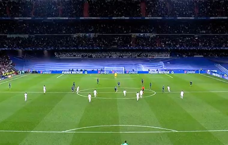 El gol del Real Madrid sacando del medio PSG, para el 3-1 final.