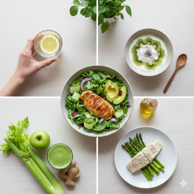 El detox de un lunes de verano. Fuente. IA Gemini.