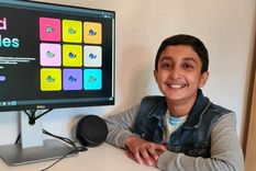 Benyamin Ahmed y su obra Weird Whales. Foto: BENYAMIN AHMED