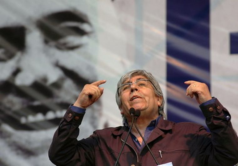 Hugo Moyano. Foto: NA