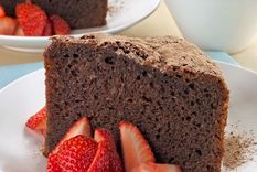 bizcocho cacao Bizcocho de cacao amargo sin harina ni manteca. Foto: Fuente: resopia.com