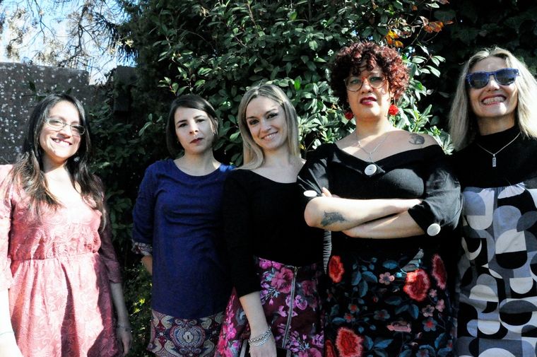 Noe Agüero, Coty Correa Lust, Marinés Scelta, Vicky Urquiza y Leticia Brondo