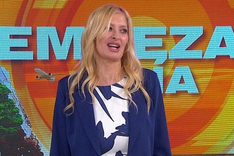 La comunicadora generó gran revuelo. Foto: Captura de video/ Empezar el Día La comunicadora generó gran revuelo. Foto: Captura de video/ Empezar el Día