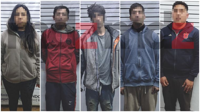 Los cinco detenidos del fin de semana en Las Heras.