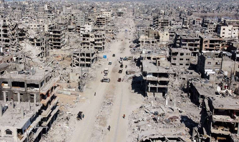 La reconstrucción de Gaza requerirá ingentes recursos.