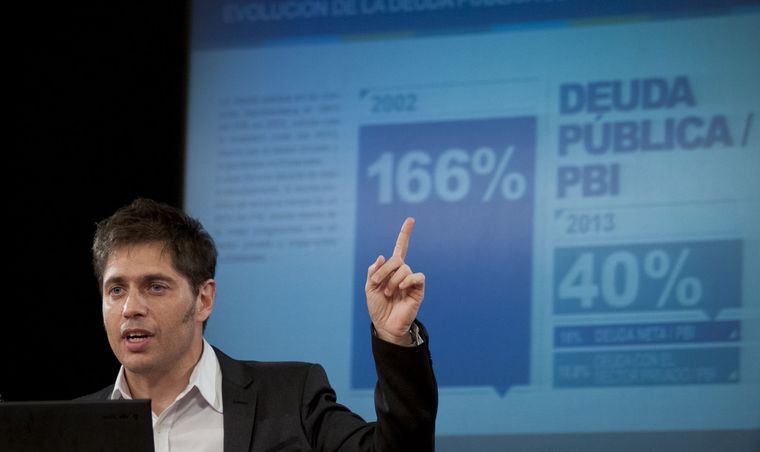 El gobernador bonaerense Axel Kicillof.