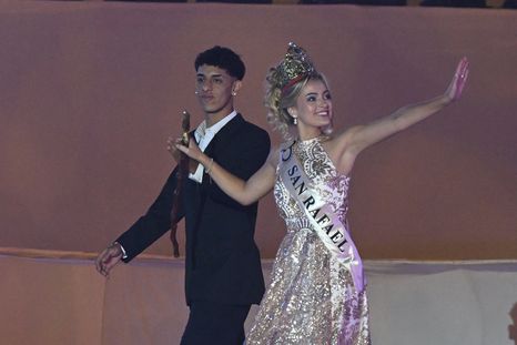 Azul Antolinez es la flamante reina. Azul Antolinez es la flamante reina.