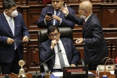 MDZol | El Congreso de Perú destituyó a Castillo este miércoles. Foto: EPA