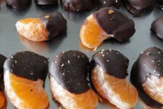 fin de ano: prepara unas deliciosas mandarinas con chocolate