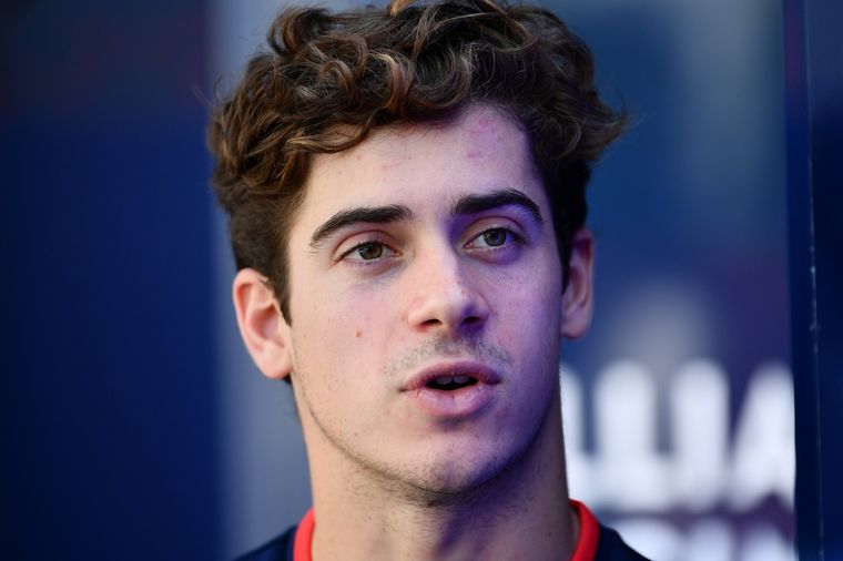 Colapinto está siendo seguido por un equipo de la F1. Foto: @F1