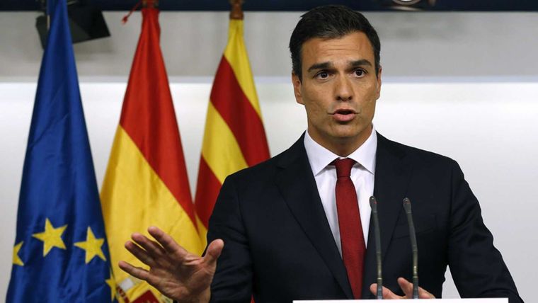 Pedro Sánchez criticó en duros términos a Milei Foto: Rtve.