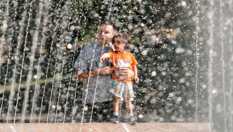 Las temperaturas del sábado superarán los 35º Foto: Santiago Tagua/MDZ