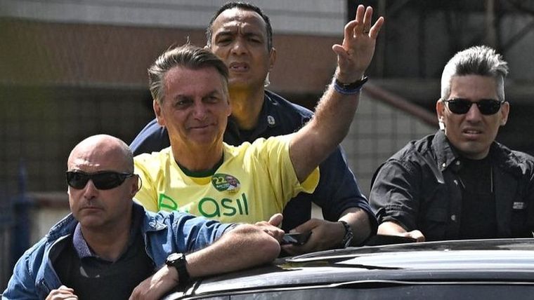 Jair Bolsonaro perdió las recientes elecciones por dos puntos porcentuales Foto: AFP