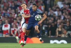 PSG venció al Arsenal en el Emirates Stadium de Londres. Foto: EFE PSG venció al Arsenal en el Emirates Stadium de Londres. Foto: EFE