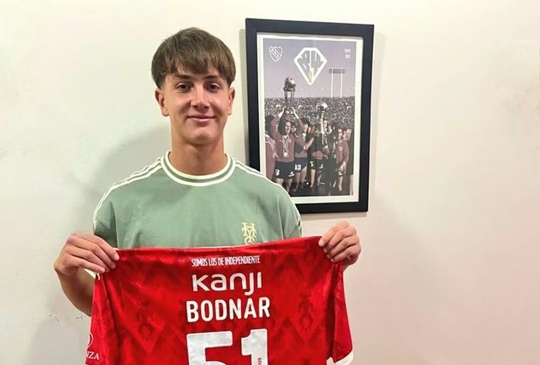 Hungría descubrió a Simón Bodnar a través del videojuego Football Manager. Foto Independiente.