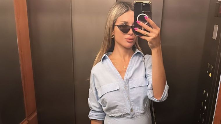 Agustina Gandolfo Rutina Skincare Foto: @agus.gandolfo