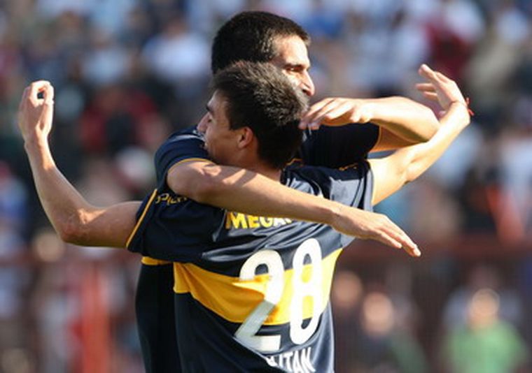 Boca sigue de racha. Ganó por 3 a 0 a Huracán. Foto: fotobaires