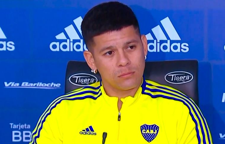 Marcos Rojo El defensor de Boca explicó por qué el equipo no salió con River al campo de juego.