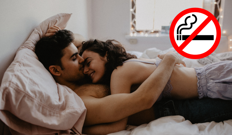 Dejar de fumar ayuda a recuperar la disfunción eréctil y la libido femenina. Foto: Shutterstock