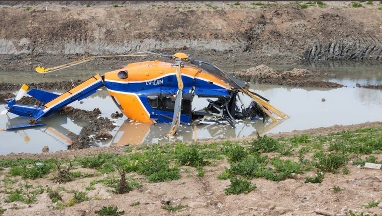 La aeronave se precipitó en el partido de Tigre