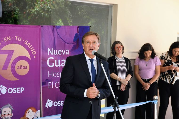 Suarez habló sobre el desembarco de los fondos de Nación para el transporte público Foto: ALF PONCE MERCADO / MDZ