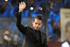 Gago fue homenajeado en la Bombonera. Foto: Noticias Argentinas Gago fue homenajeado en la Bombonera. Foto: Noticias Argentinas