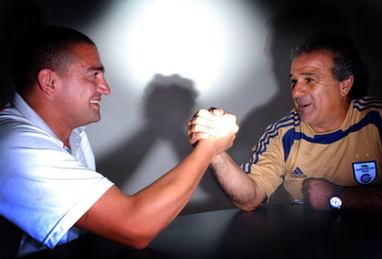 El pollo Videla y el taca Chavero quieren el campeonato mendocino. Foto: Pachy Reynoso / MDZ