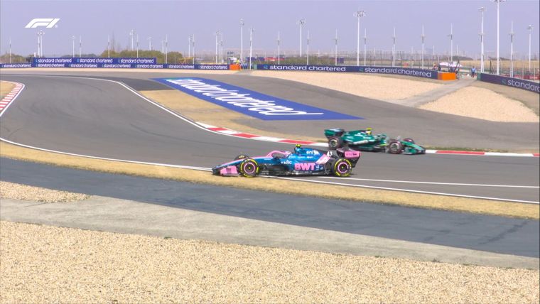 Colapinto&nbsp;perdió el control del auto en las primeras vueltas. &nbsp;