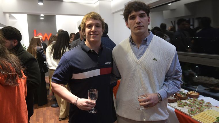 Santiago Amengual y Juan Criach. Santiago Amengual y Juan Criach.