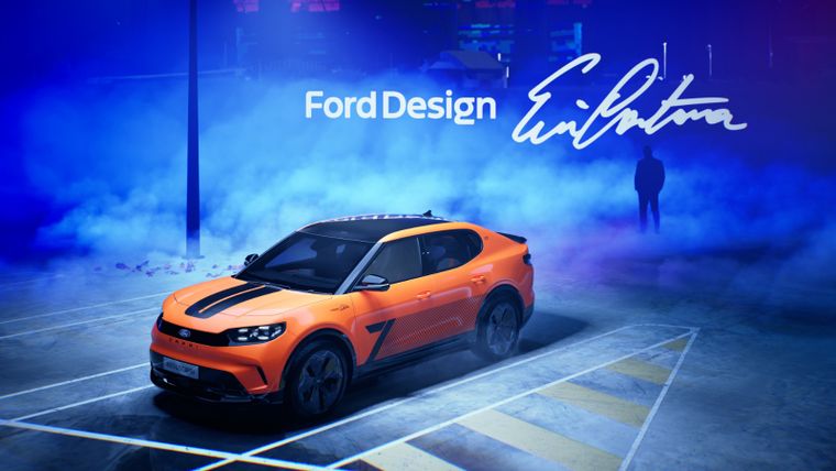 Eric Cantona y Ford: Así es el Capri exclusivo del jugador Foto: Ford