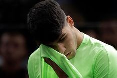 Alcaraz perdió en París-Bercy y lo explicó desde un lado psicológico Foto: EFE