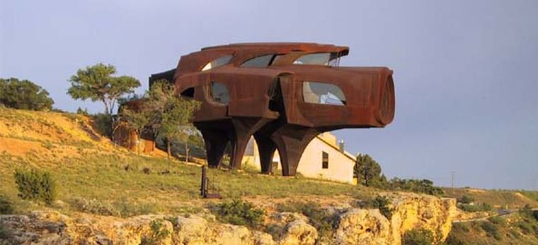 Una vista de la imponente construcción de acero. Foto: Web